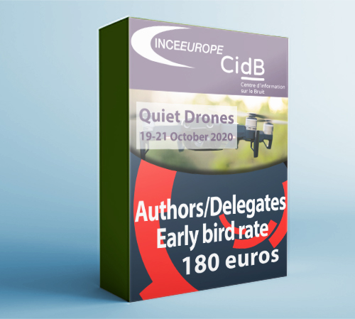 registration as early bird authors and delegates 180 euros