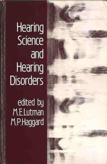 Hearing science and hearing disorders