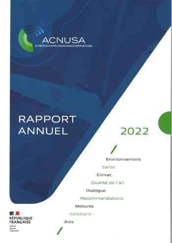 Rapport annuel de l'Acnusa 2022