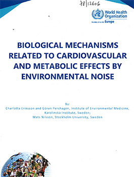 Biological mechanisms related to cardiovascular and metabolic effects by environmental noise
