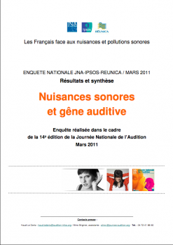 Nuisance sonore gene auditive