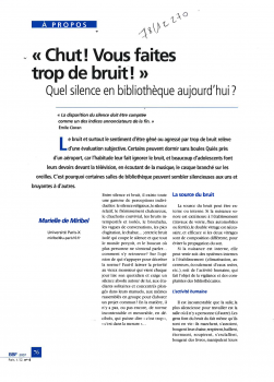 rapport des jeunes
