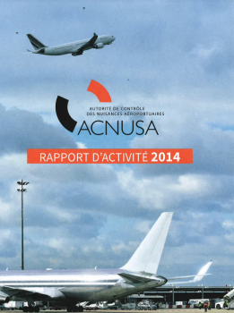 Rapport d'activité 2014 de l'ACNUSA